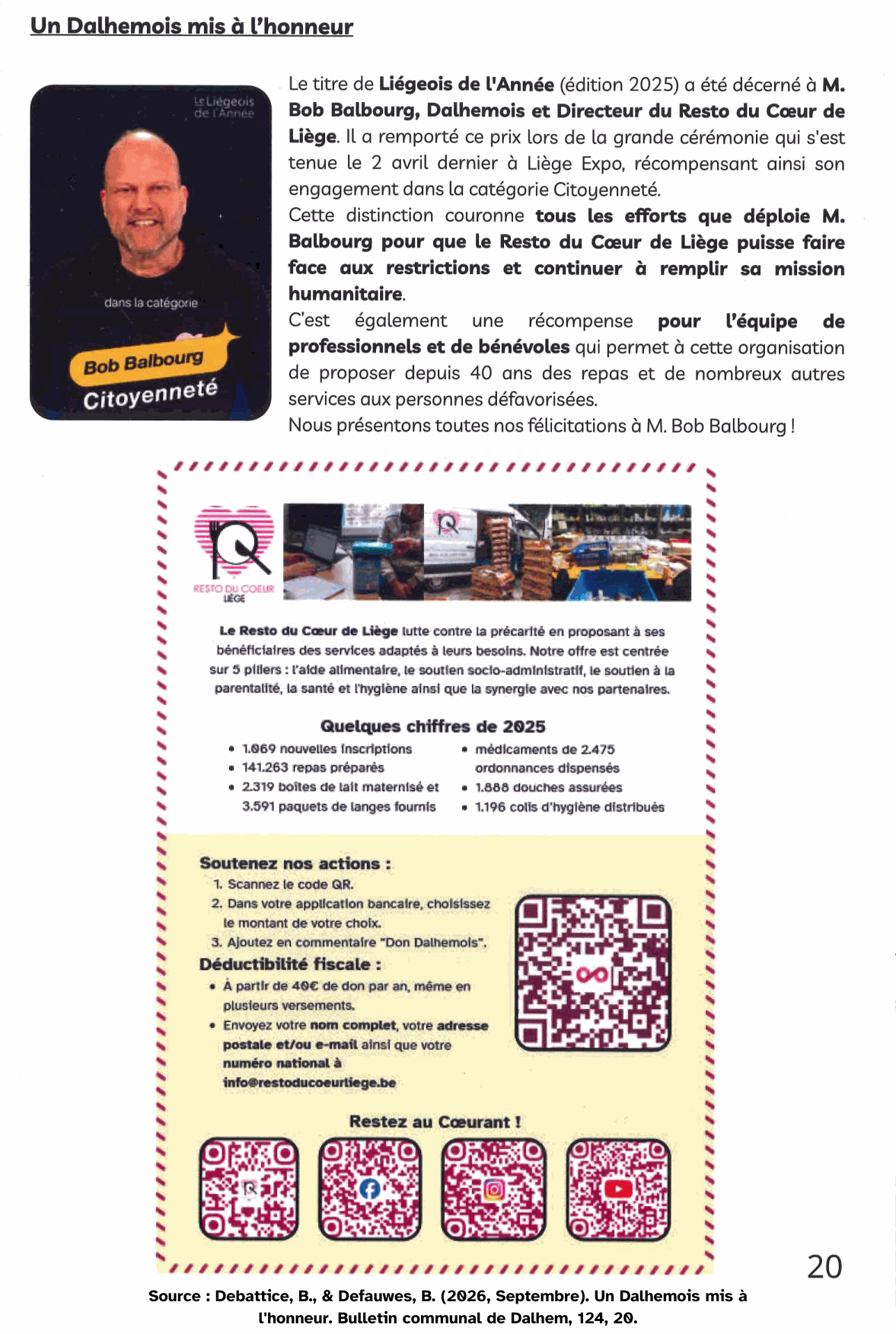 Odoo image et bloc de texte